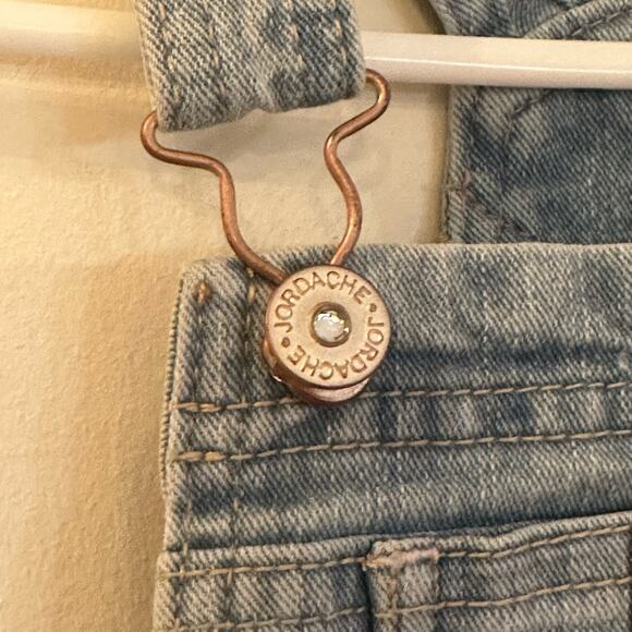 Jordache Denim Tutu Overalls sz 5T Skirted Denim Coveralls - Picture 5 of 7